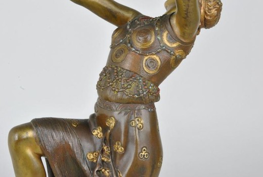 Antique sculpture "Dancer with a mask"