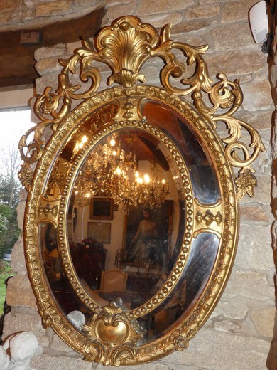 Antique mirror Louis XV