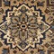 Antique Persian Heriz carpet