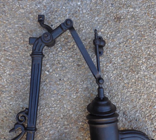 Antique pump lever