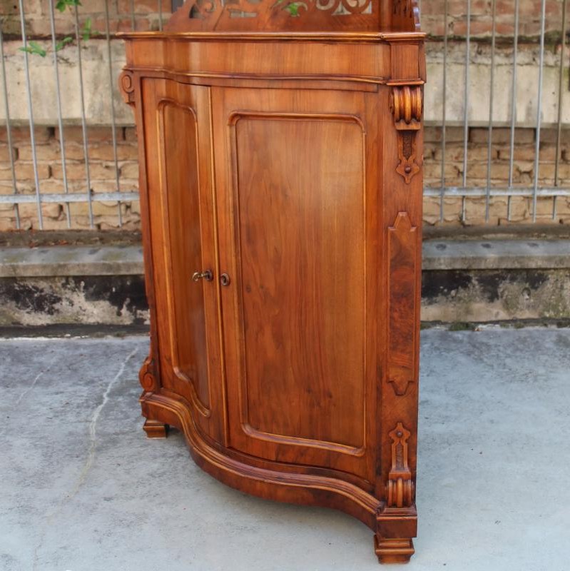 Antique Corner Wardrobe