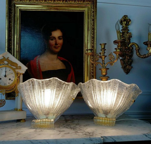 Barovier & Toso twin sconces
