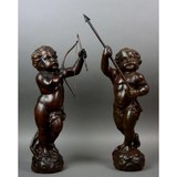 Paired sculptures "Putti"