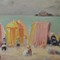 Антикварная картина «Пляж Маразион»