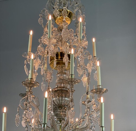 Antique chandelier in the style of Louis XV