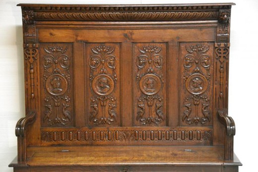 Renaissance antique bench