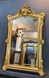 Antique Louis XV gilt mirror