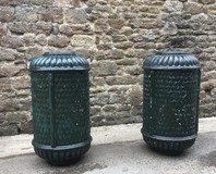 Pair of antique urns