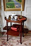 Antique English tea table