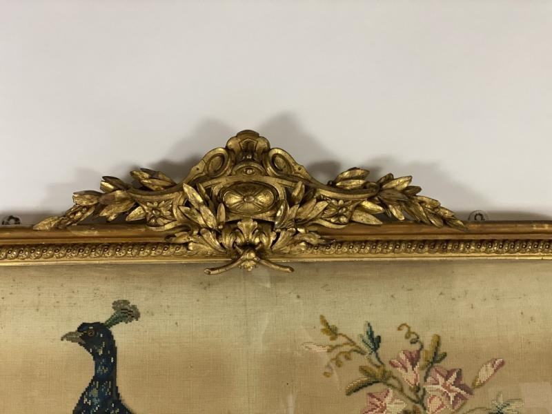 Antique tapestry "Peacock"