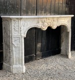 Antique fireplace portal