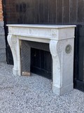 Antique fireplace portal