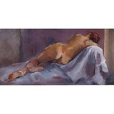 Antique painting "Nude"