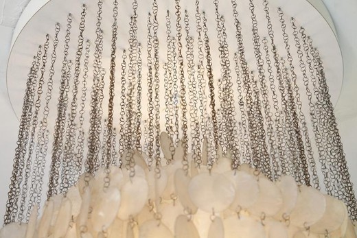 Vintage chandelier by Werner Panton