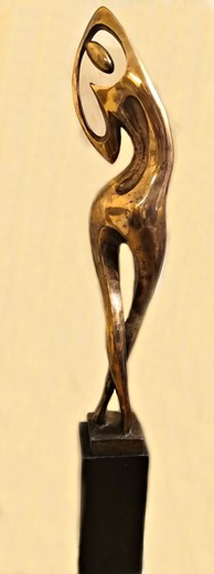 Винтажная скульптура «Грация»