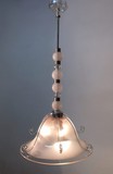 Antique bell venini chandelier