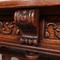 Antique gothic console table