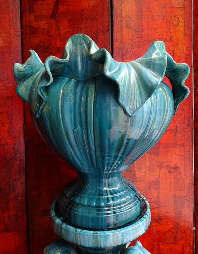 антикварная большая ваза
