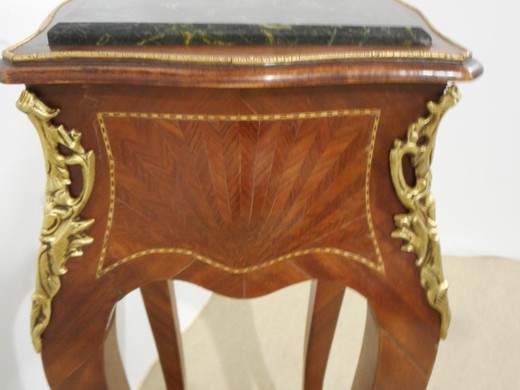 antique furniture from mahogany and bronze