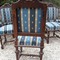 A set of antique chairs