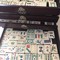 Antique set for playing Mahjong