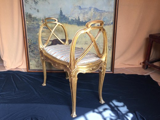 antique furniture in Art Nouveau style
