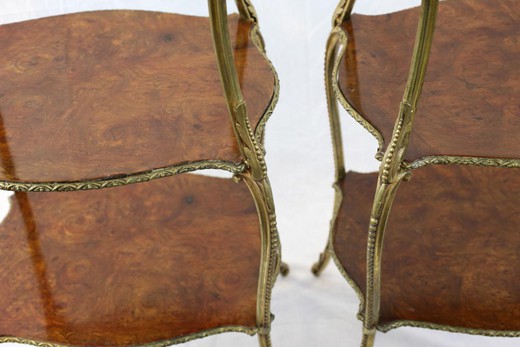 antique furniture of gilded bronze and wood