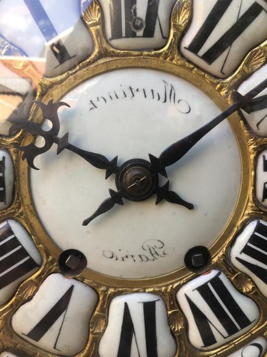 Антикварные часы в технике Буль