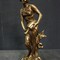 Антикварная скульптура «Девушка с кувшином»