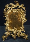 An antique photo frame