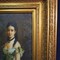 Antique painting "Portrait of a Young Lady"
