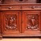 Antique hunting style buffet