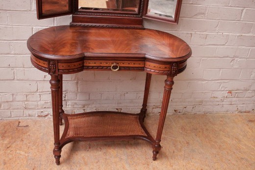 Antique vanity table in Louis XVI style