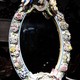 Ancient mirror of Meissen