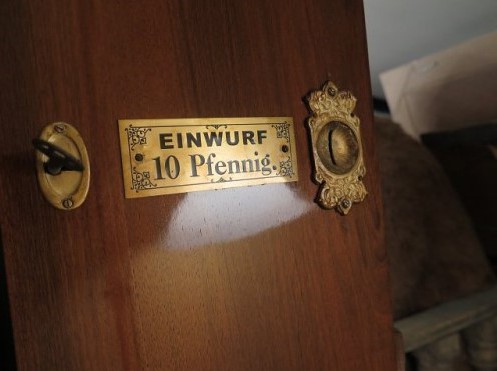 Antique polyphon cabinet