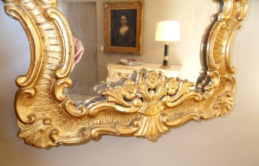 Купить антикварное зеркалов стиле Людовика XV в москве