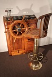 Antique ship control panel