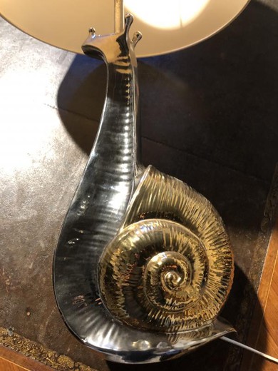 Antique lamp "Snail"