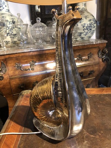 Antique lamp "Snail"
