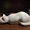 Антикварная скульптура "Кошка"