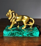 Antique sculpture "Lion"