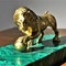 Антикварная скульптура «Лев»