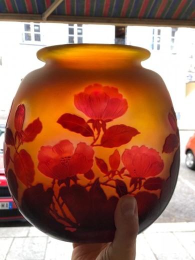 Antique vase "Galle"