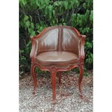 Antique corner armchair