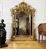 Antique mirror Napoleon III