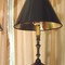 Antique paired floor lamps