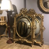 Antique pair mirror Napoleon III