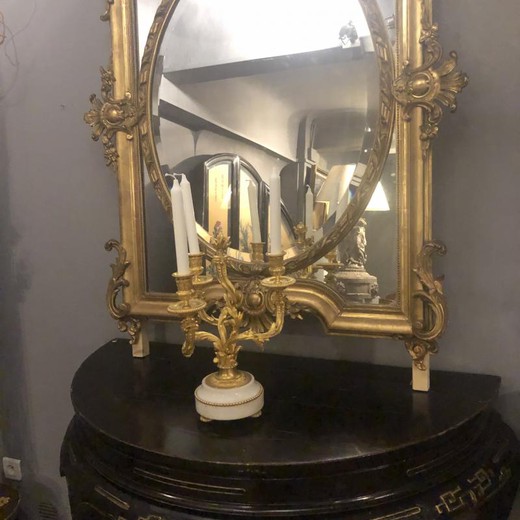 Антикварные парные зеркала Наполеон III