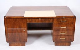 Antique art deco writing desk