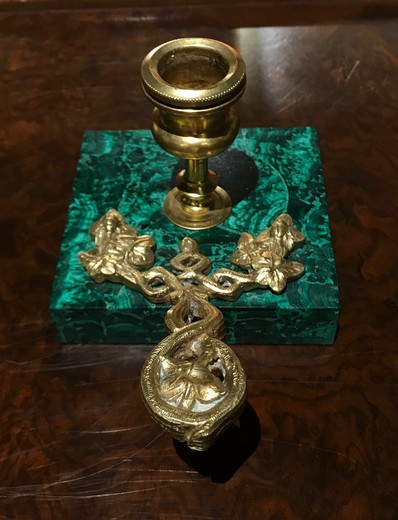 Antique candlestick